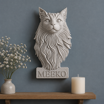 Custom Pet Memorial Wall Art from Photo product hero view