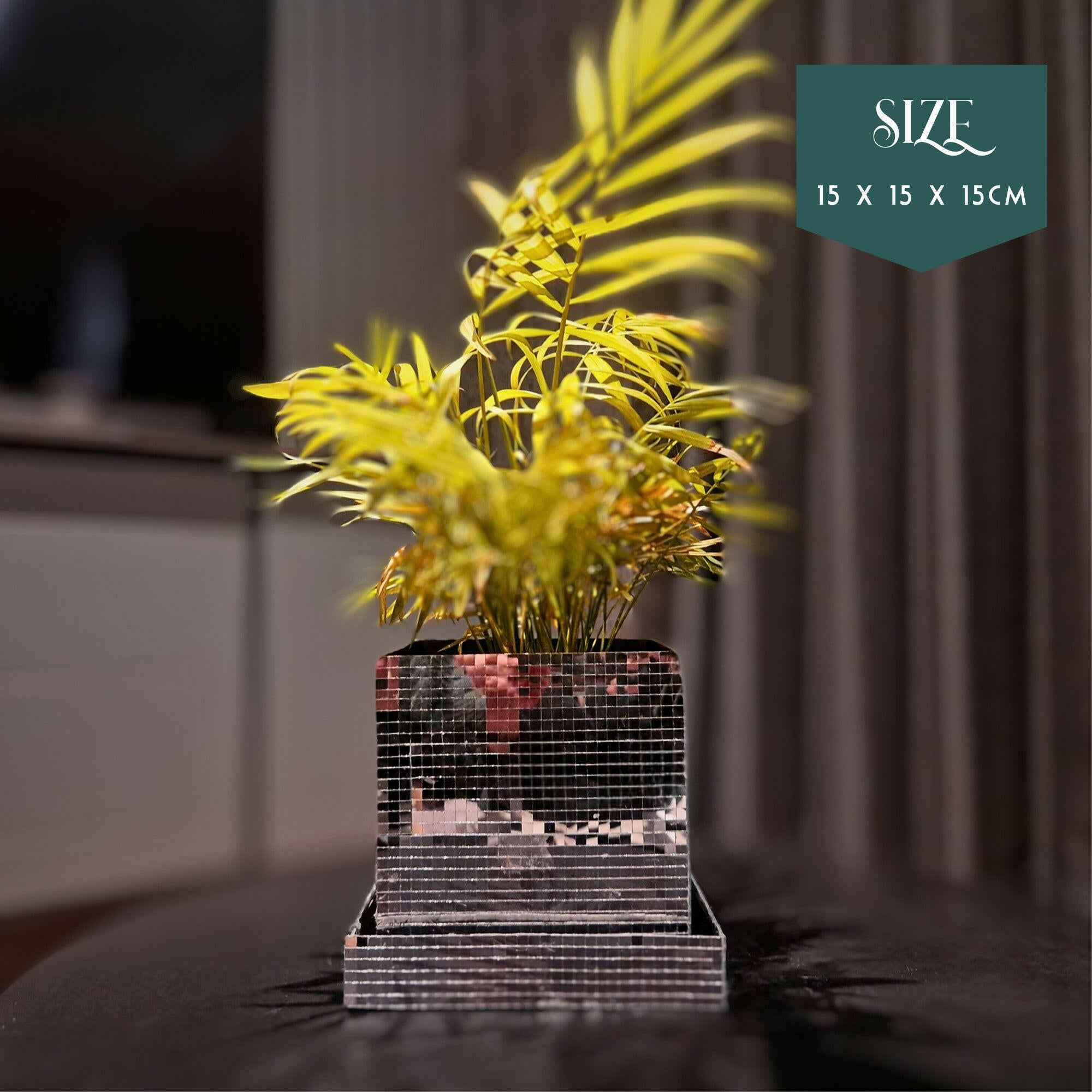 Disco Cube Planter