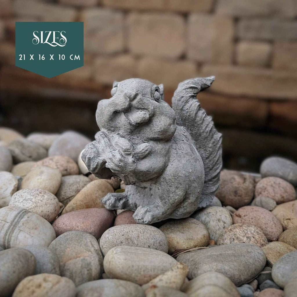 Stack-a-Snack Squirrel Garden Ornament