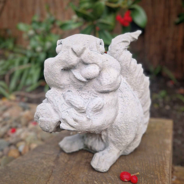 Stack-a-Snack Squirrel Garden Ornament