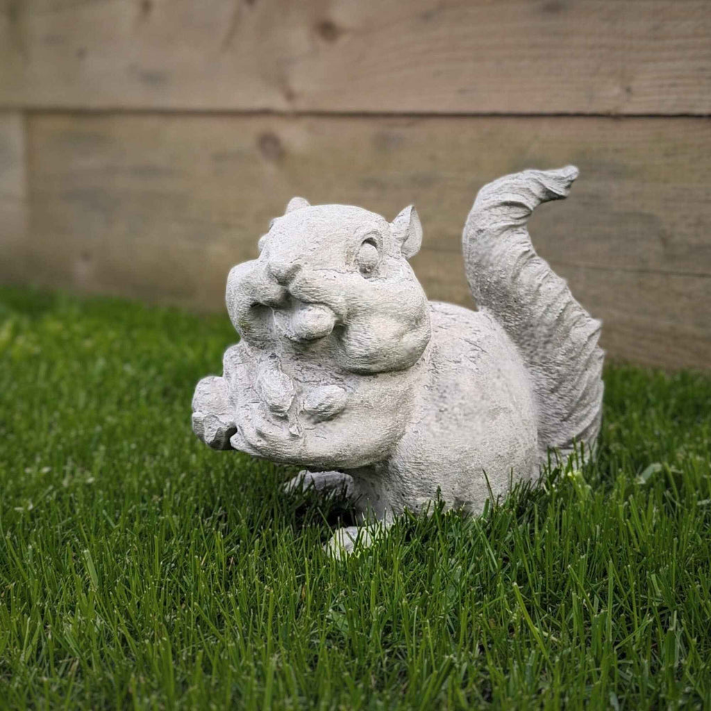 Stack-a-Snack Squirrel Garden Ornament