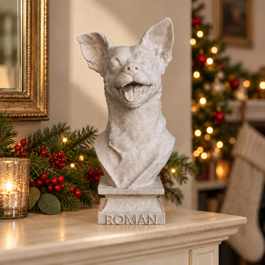Custom Pet Bust from Photo | Personalised Pet Memorial