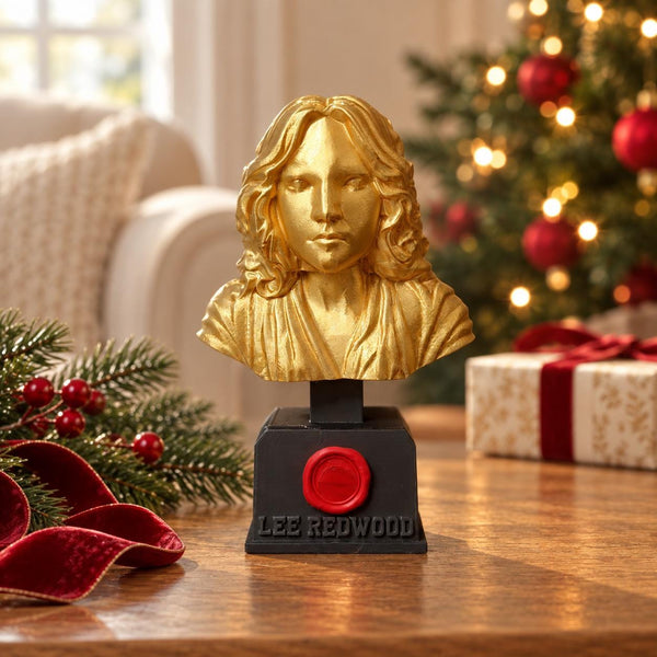 Personalised Gold Bust Trophy