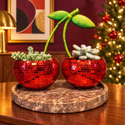 Cherry Planter | The Cherry Bomb Disco Ball Pot