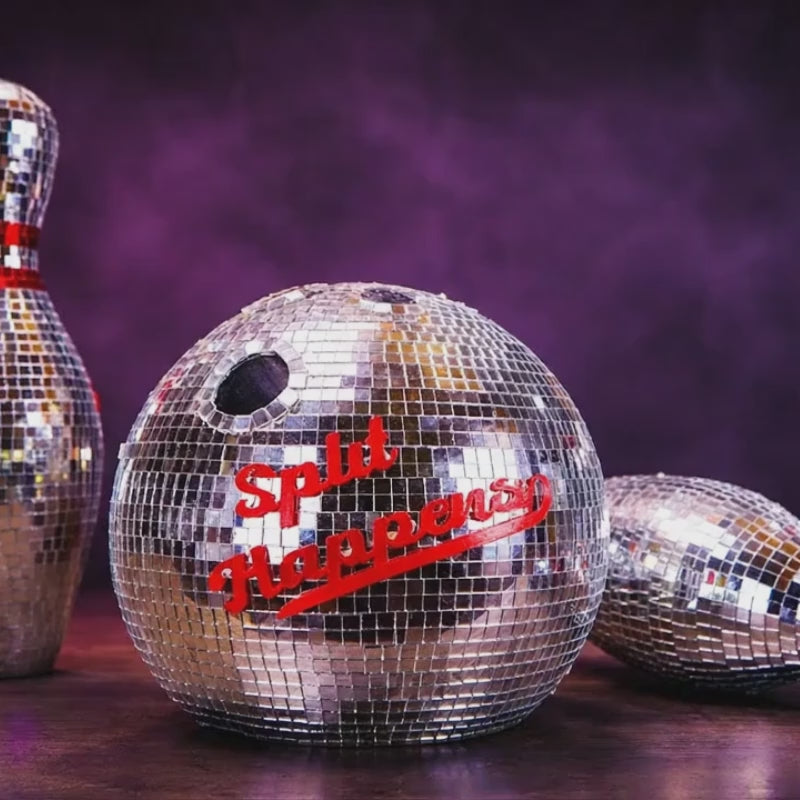 Disco Mirror Bowling Set product video