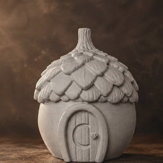 Video of the Memorial Acorn House Keepsake Urn