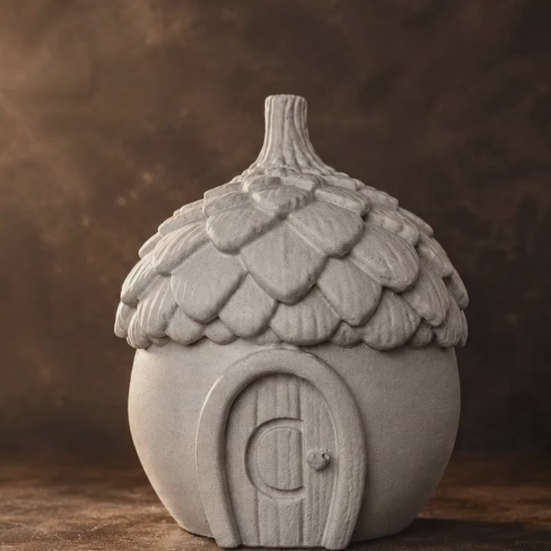 Video of the Memorial Acorn House Keepsake Urn