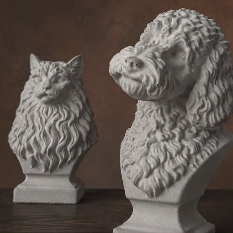 Custom Cast Stone Pet Bust from Photo product video