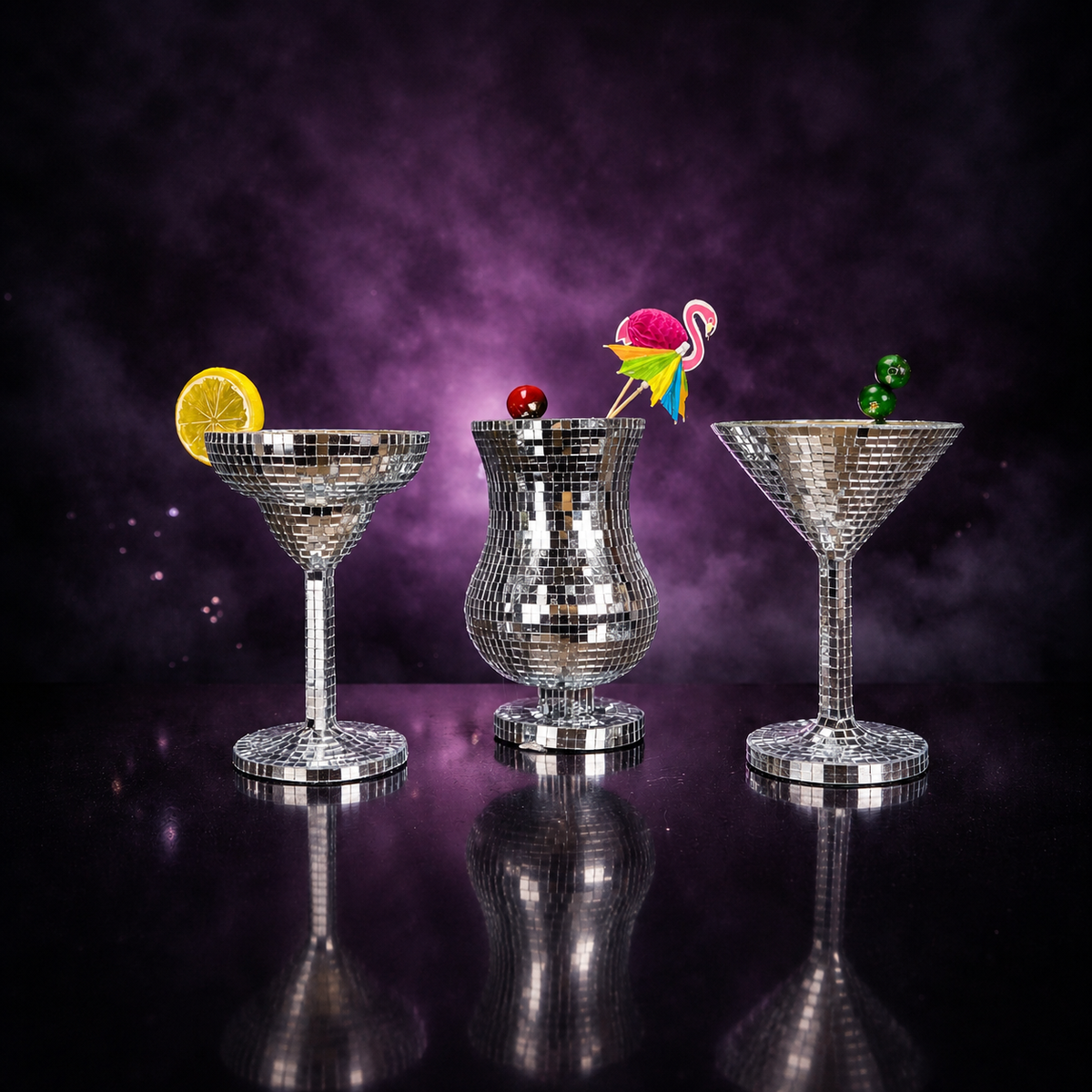 Afterparty Disco Barware: Singles and Sets