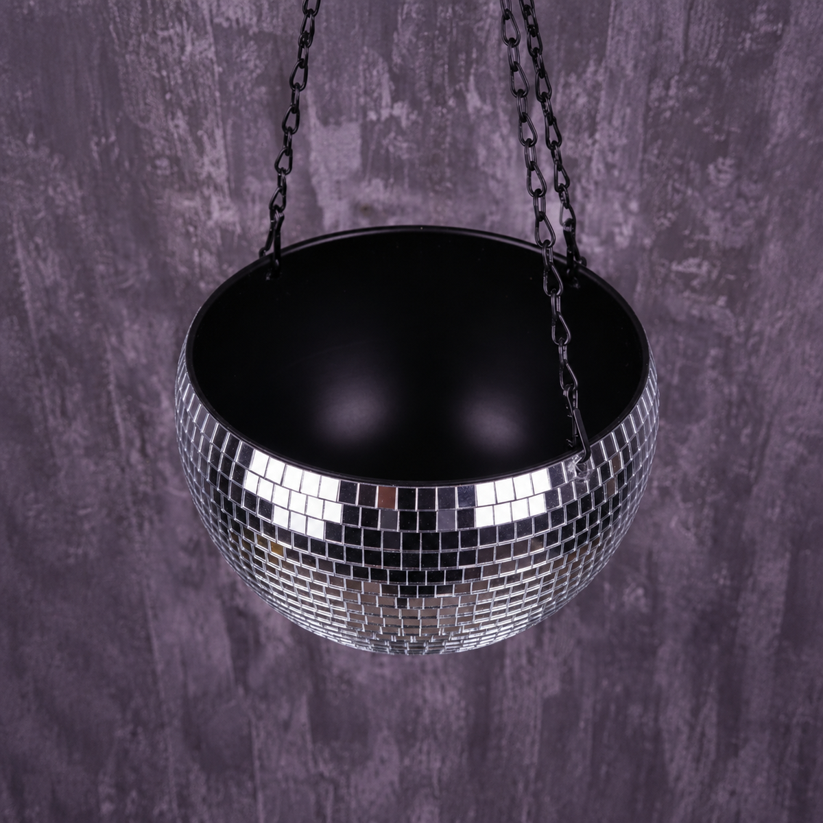 The Glitter Ball - Black Interior Detail