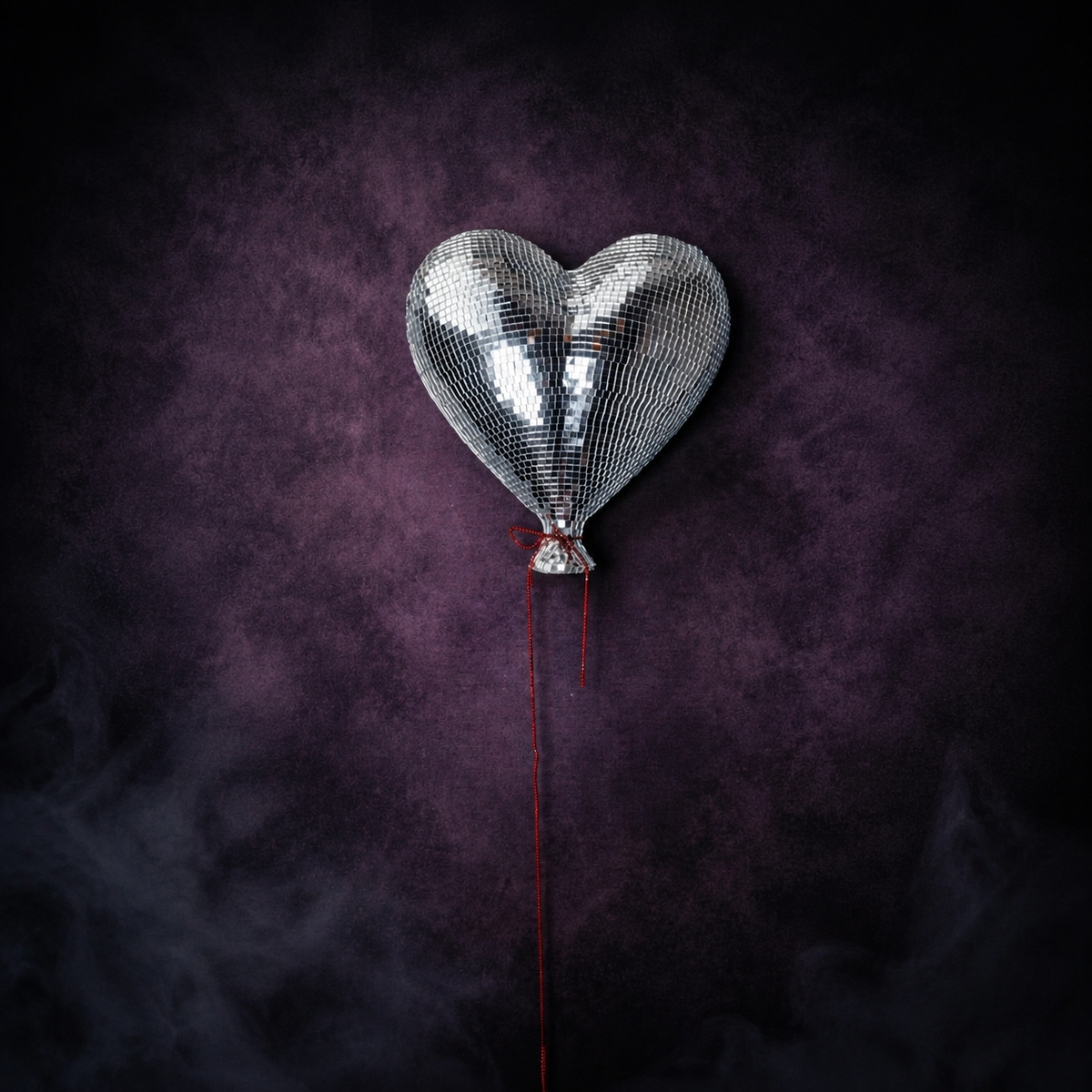 Heartthrob: Mirror Ball Heart Wall Art