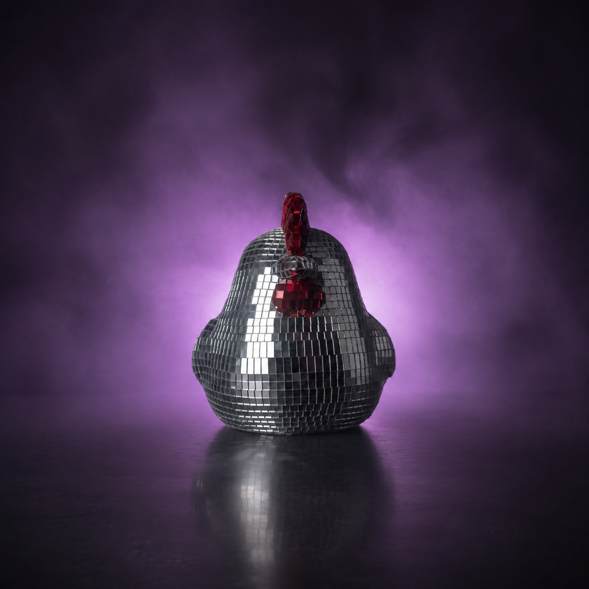 Hen Night - Disco Mirror Ball Chicken Sculpture — detail view 5 of 9