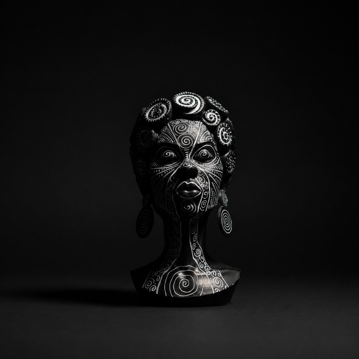 African head planter front view