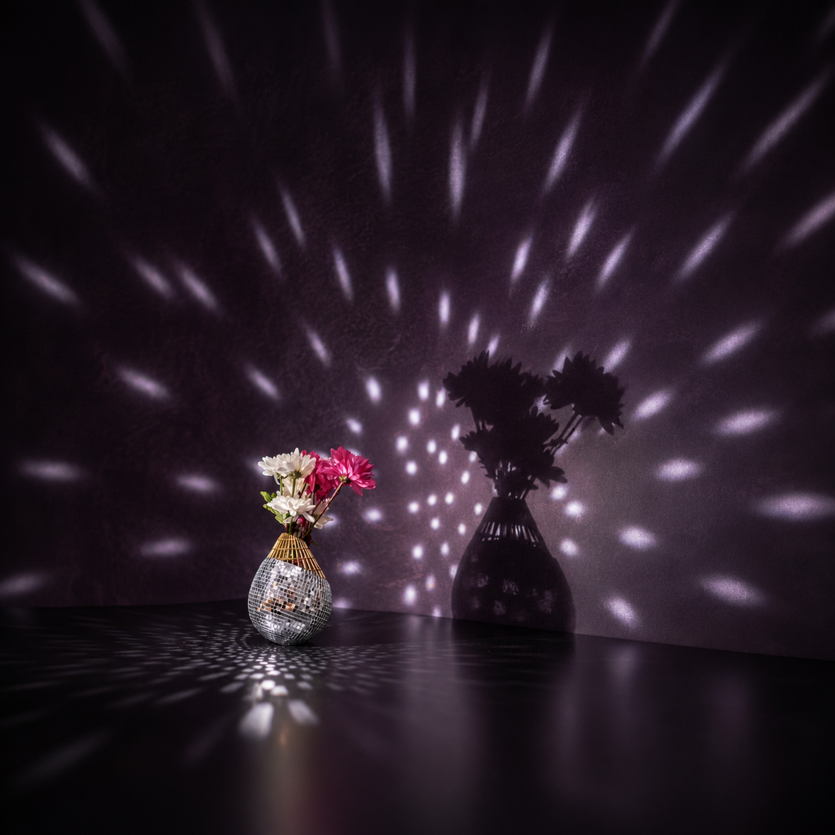 Light scatter from mirror tiles
