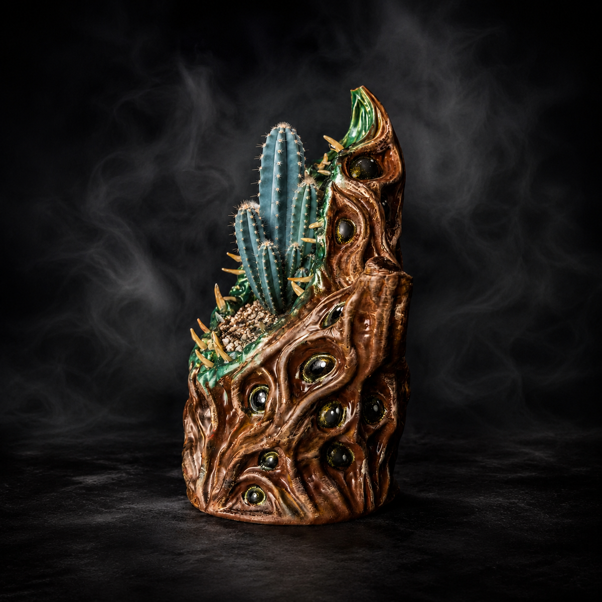 The Watching Maw Cosmic Horror Plant Pot