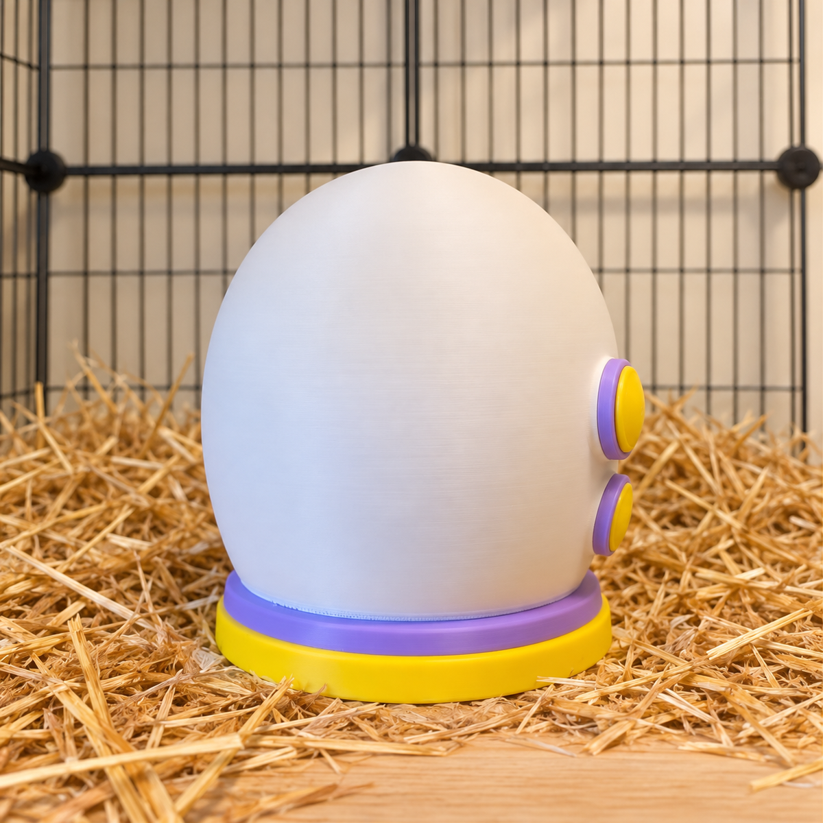 helmet rear — Space rat cage bundle
