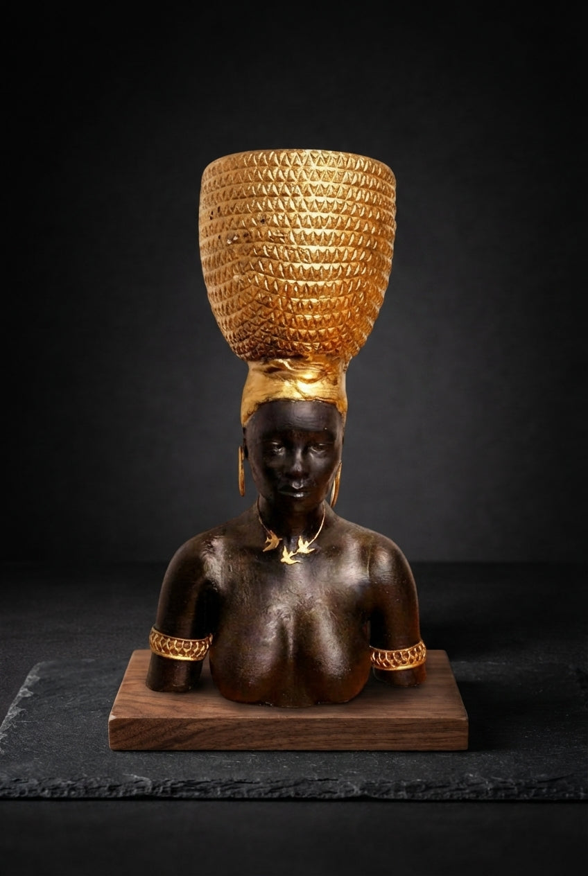 Harvest Goddess Planter - front view | Ripleys Nest