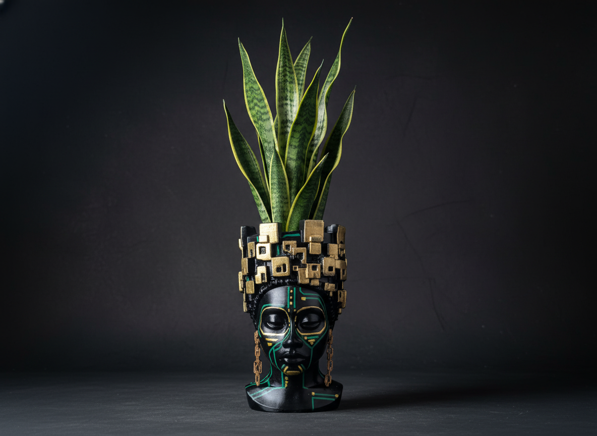 Studio Front Snake Plant 01