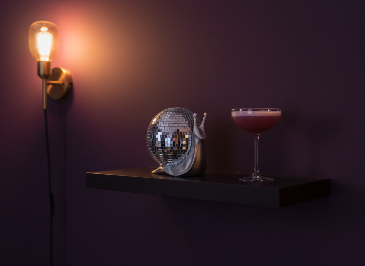 The Slow Dancer - Disco Snail Sculpture — detail view 2 of 10