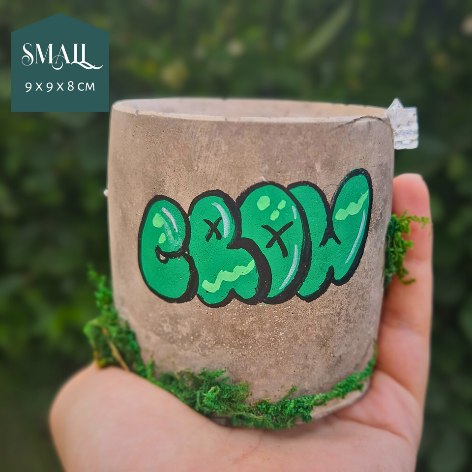 Urban Canvas Planter grouped display with range items