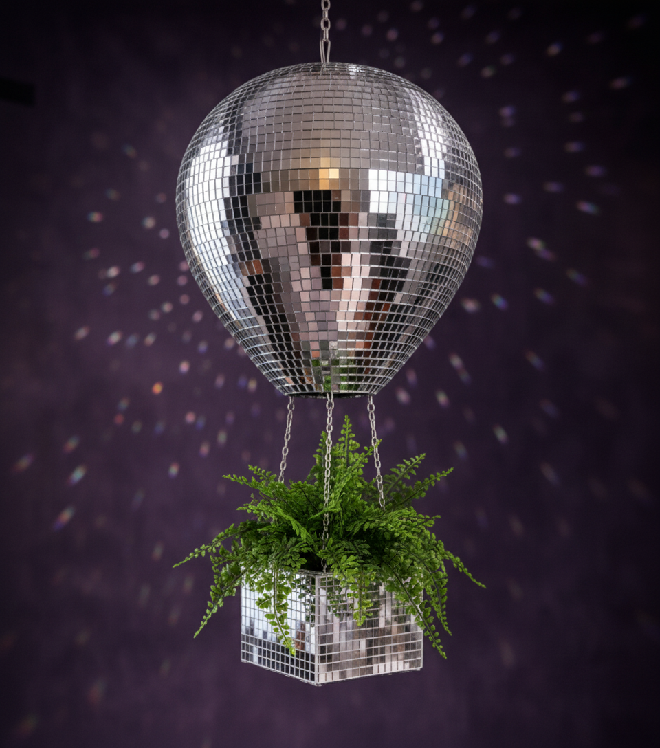 The Voyager planter with fern